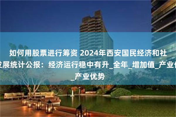 如何用股票进行筹资 2024年西安国民经济和社会发展统计公报：经济运行稳中有升_全年_增加值_产业优势