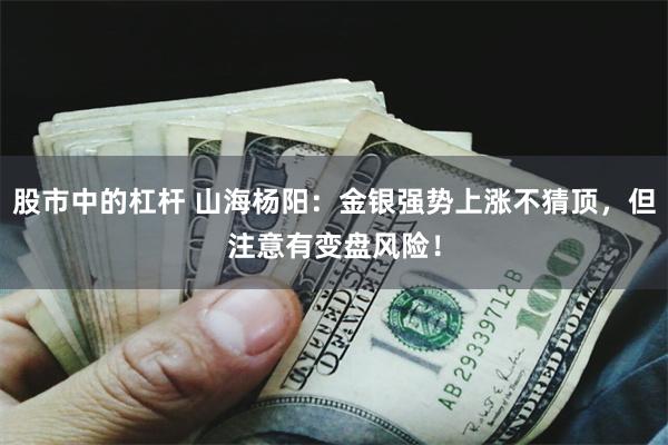 股市中的杠杆 山海杨阳：金银强势上涨不猜顶，但注意有变盘风险！