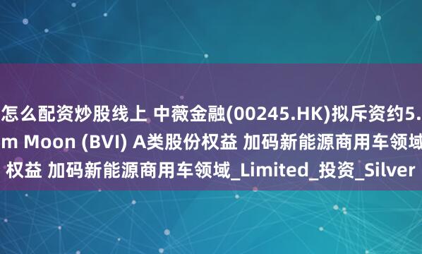 怎么配资炒股线上 中薇金融(00245.HK)拟斥资约5.14亿港元收购Wisdom Moon (BVI) A类股份权益 加码新能源商用车领域_Limited_投资_Silver